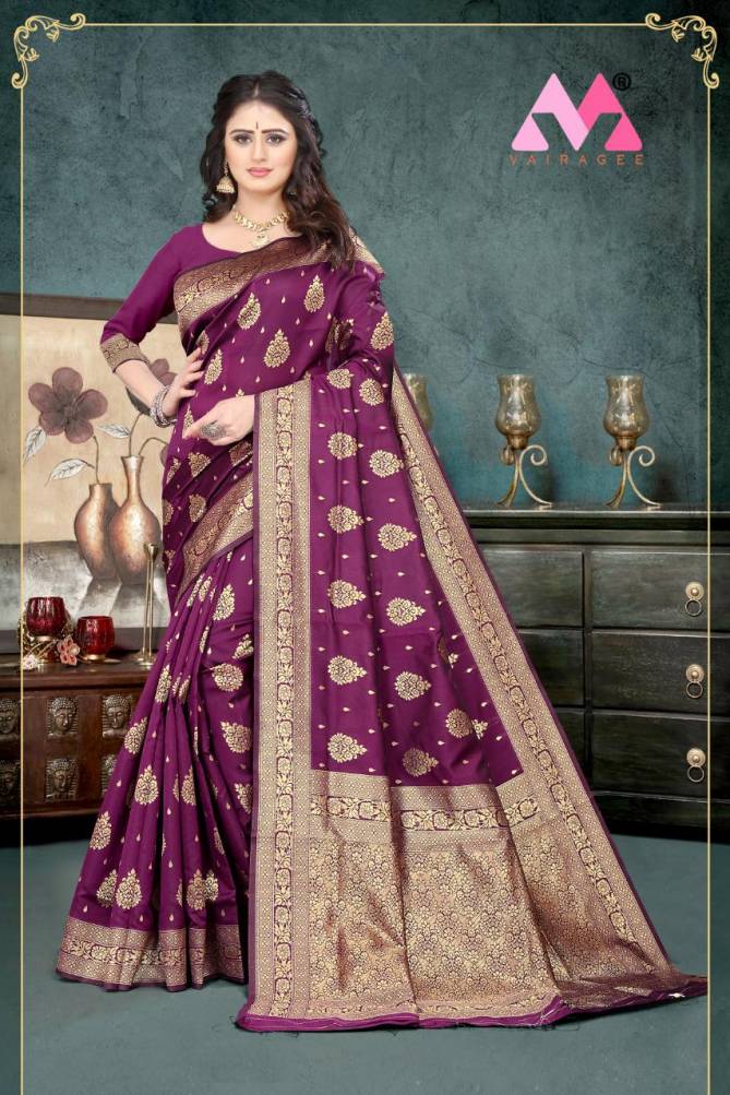 Vivera Pavitra Festive Wear Banarasi Silk Designer Fancy Saree Collection
